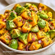 Avocado Mango Salsa in 15 Minutes