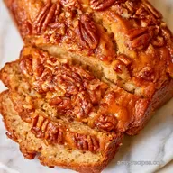 Banana Bread with Pecans in 65 Minutes
