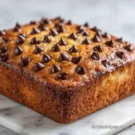 Chocolate Chip Sheet Cake: Party-Ready