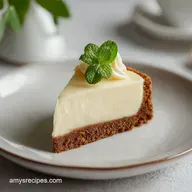 Christmas Cheesecake with Gingerbread Crumbs for 12 Servings