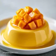 Mango Pudding with Condensed Milk