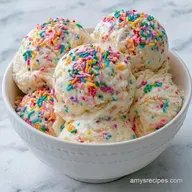 Easy Cake Batter Ice Cream: Creamy and Homemade