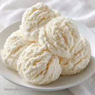 Easy Heavy Cream Ice Cream: 4 Servings