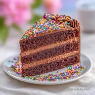 Homemade Scratch Birthday Cake: Silky