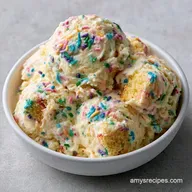 Birthday Ice Cream: Velvety and Festive