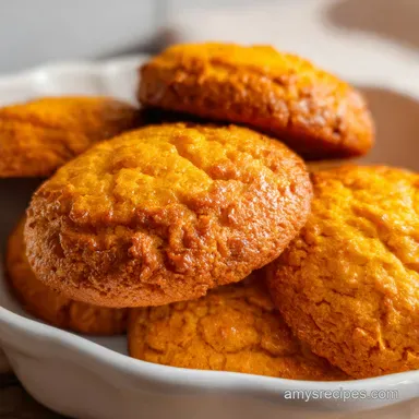 Brown Butter Pumpkin Cookies in 32 Min Recipe Card