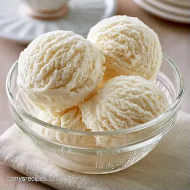 Homemade Ice Cream: Creamy Recipe Card