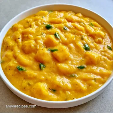 Mango Curry Recipe with Coconut Milk Recipe Card