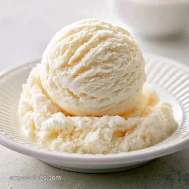 Easy Ice Cream Maker Dessert: Creamy Recipe Card
