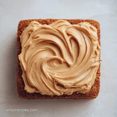 Easy Peanut Butter Cake for 20 Servings Recipe Card