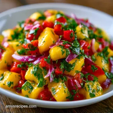 Mango Salsa in 25 Minutes