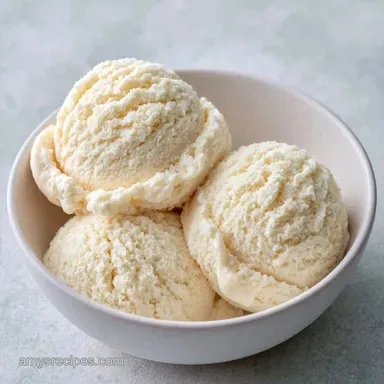 Heavy Cream Ice Cream for 8 Servings