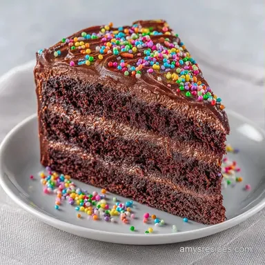 Homemade Scratch Birthday Cake: Silky Recipe Card