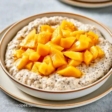 Mango Coconut Chia Pudding Meal Prep
