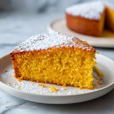 Orange Cake Recipe with Oil Recipe Card