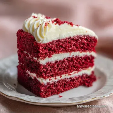 Quick Red Velvet Cake in 45 Minutes Recipe Card