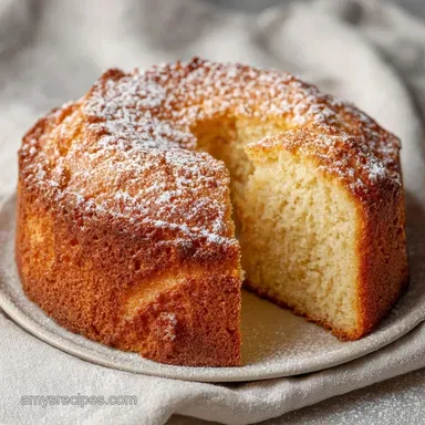 Simple Celebration Cake Recipe: Velvety Recipe Card