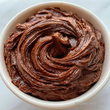 Simple Chocolate Cake Frosting in 5 Min Recipe Card