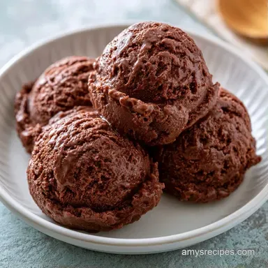 Chocolate Ice Cream Maker Recipe: Creamy Recipe Card