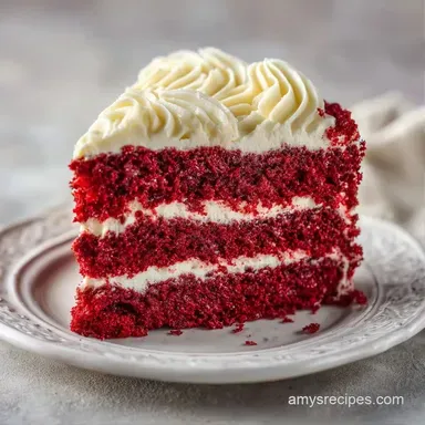 Southern Red Velvet Birthday Cake: Tender Recipe Card
