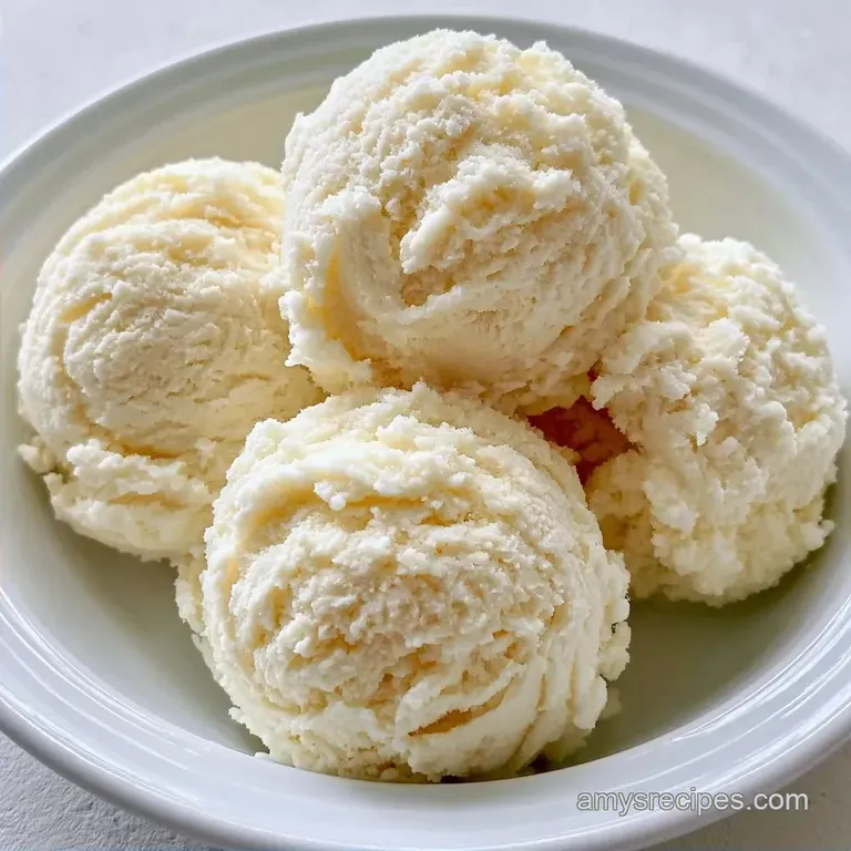 Easy Ice Cream Maker Recipe: Silky Vanilla