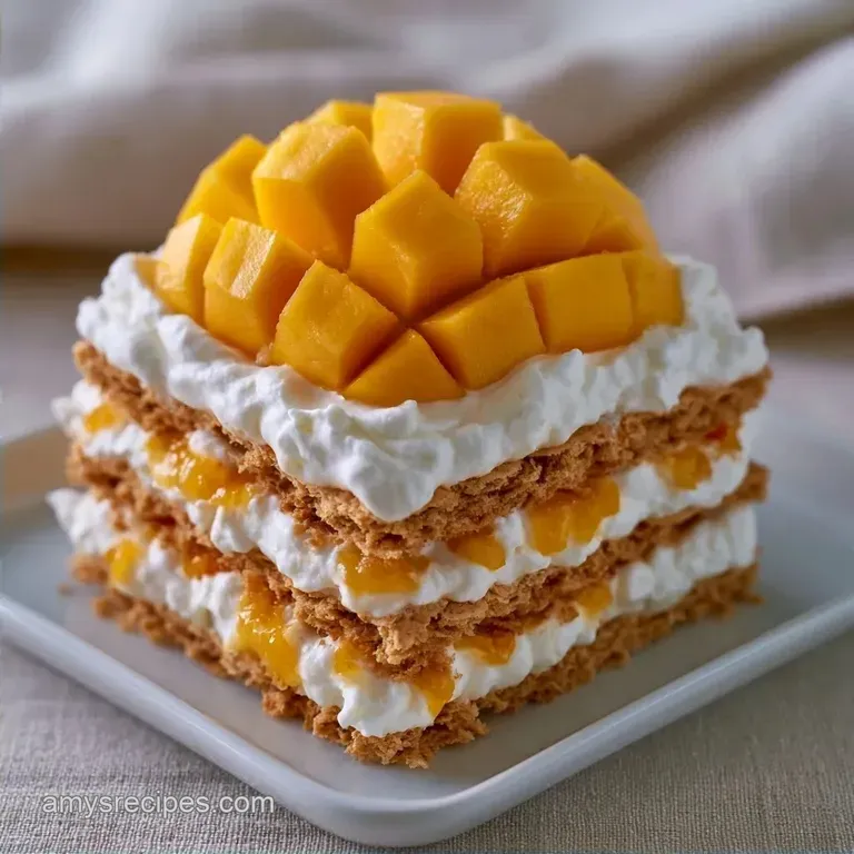 Guilt-Free Filipino Mango Float
