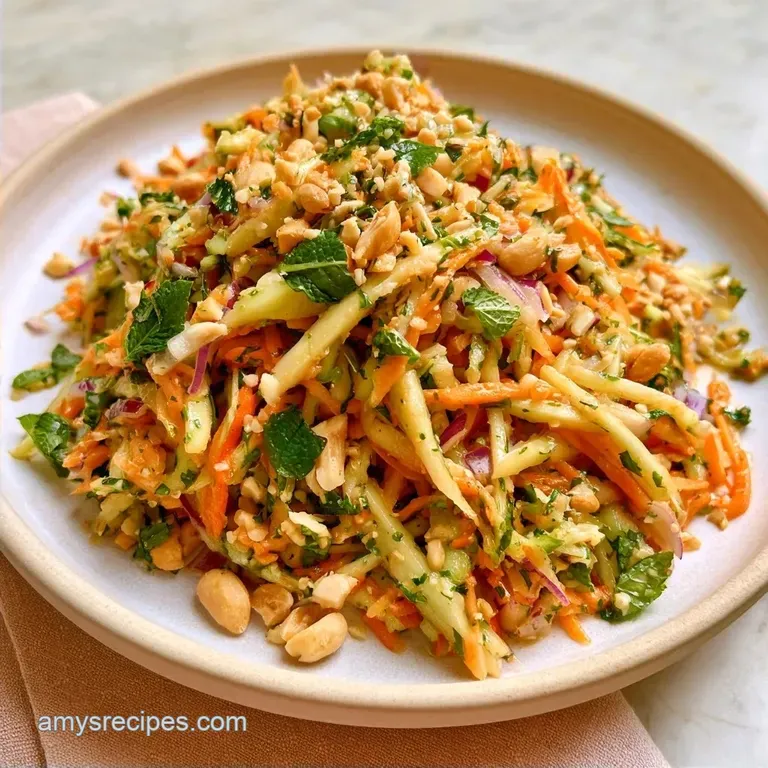 Green Mango Salad in 15 Minutes