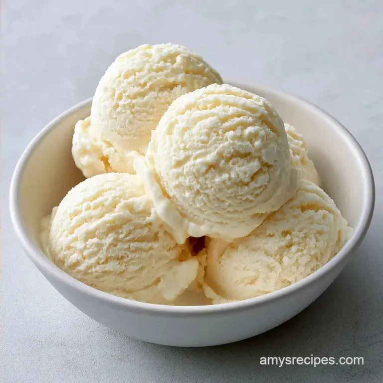 Best Homemade Ice Cream Maker Recipe: Creamy Vanilla