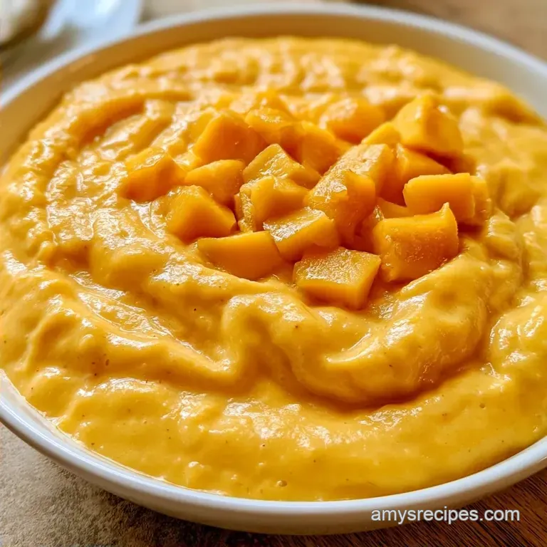 Velvety Mango Cream Dessert