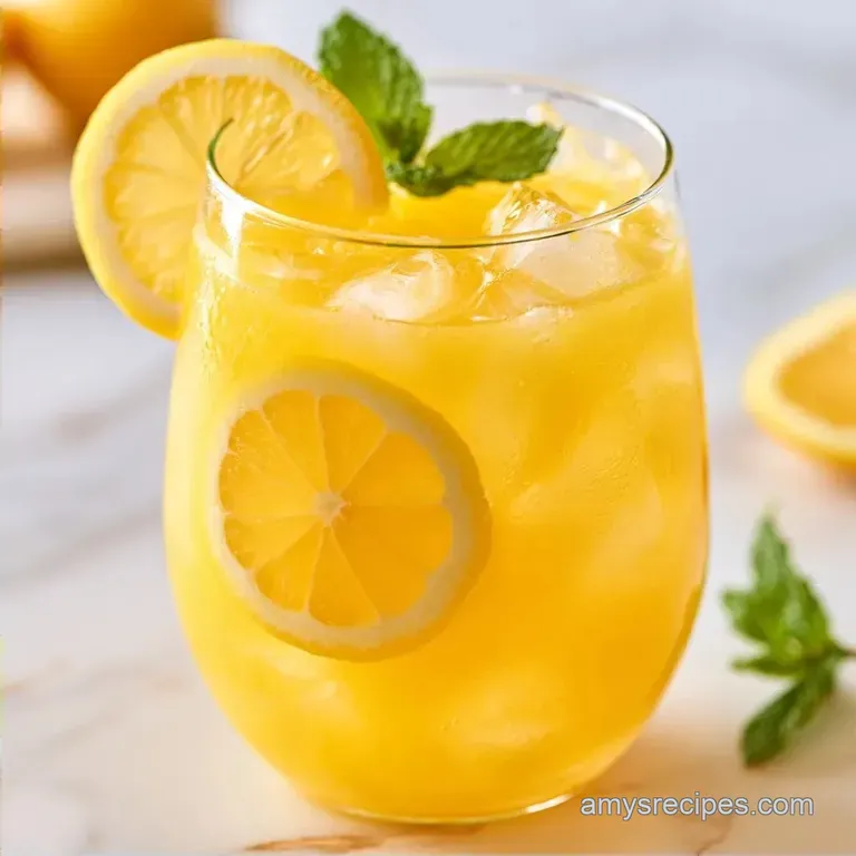 Mango Lemonade Recipe in 10 Minutes