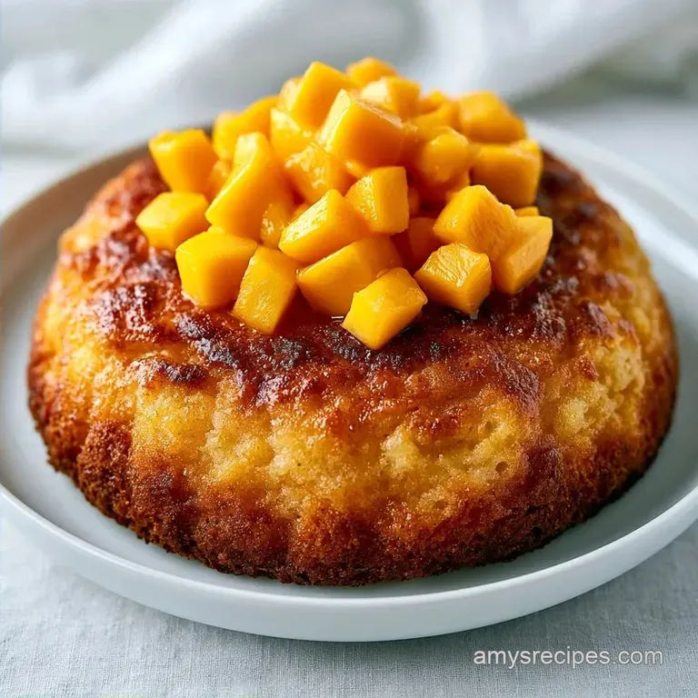 Moist Mango Cake