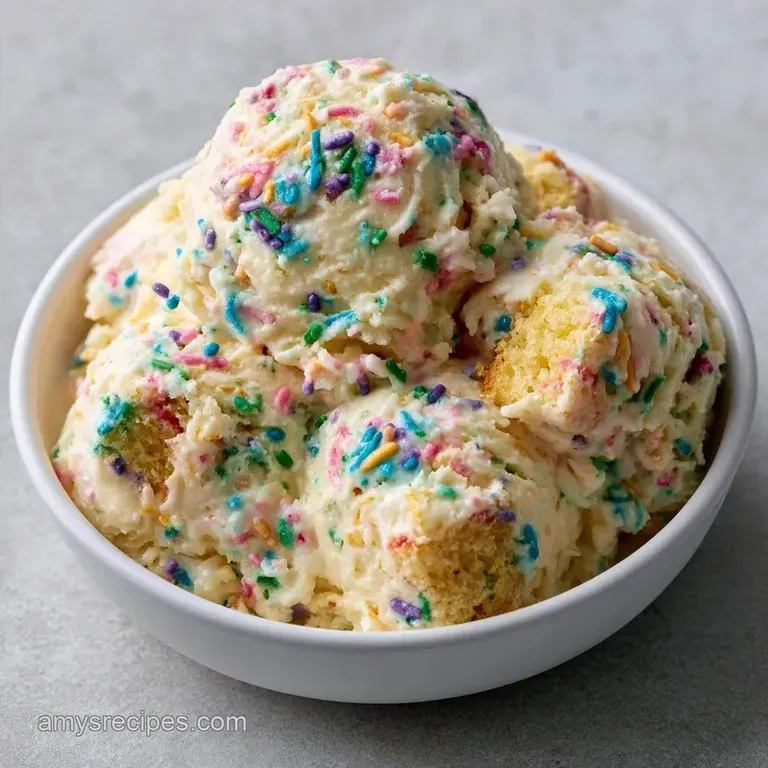 Birthday Ice Cream: Velvety and Festive