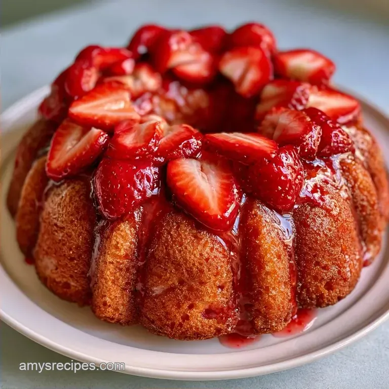 Quick Strawberry Birthday Recipe with Fresh Strawberries