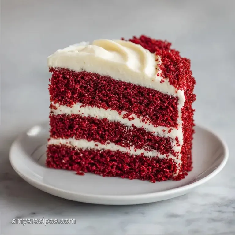 Red Velvet Cream Cheese Cake: Failure-Proof