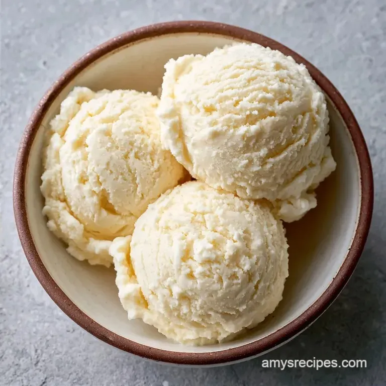 Simple Ice Cream Maker Vanilla Recipe with Heavy Cream