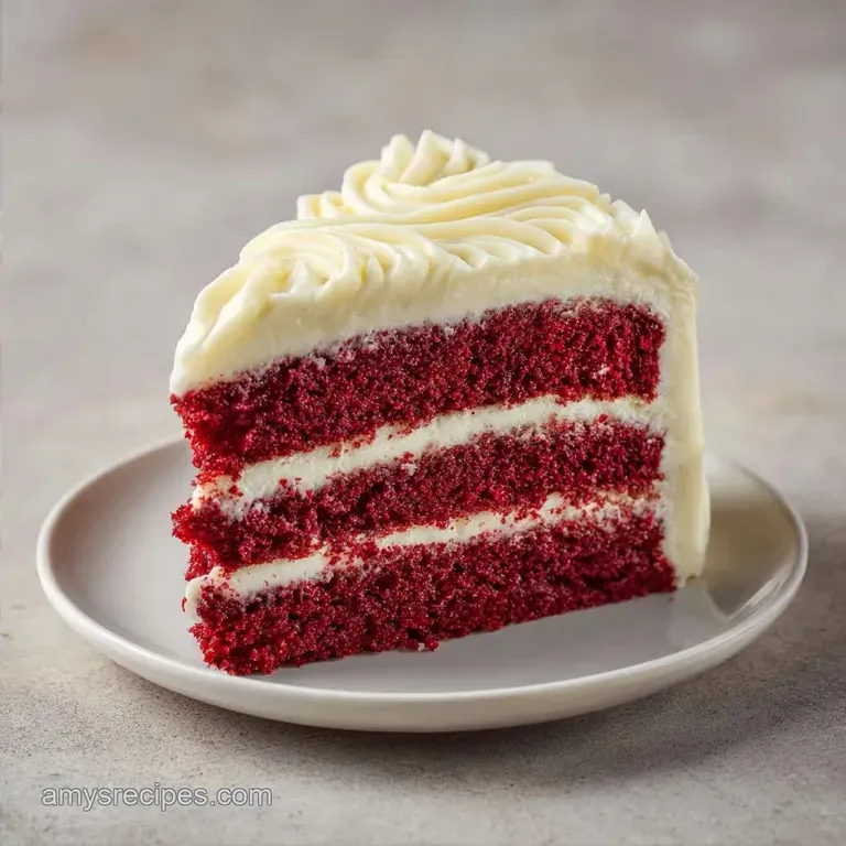 Southern Red Velvet Birthday Cake: Tender and Velvety