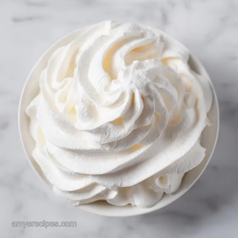 Stabilized Whipped Cream Frosting: Velvety and Stiff